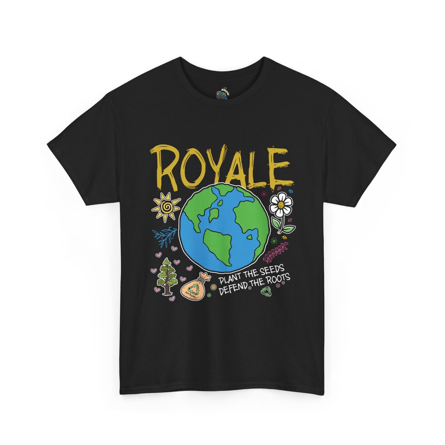 Royale Earth  Day V2  Tee (black)